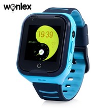 Wollex스마트 워치 학생 방수 카메라 전화 시계 4G 영상 통화 KT11 베이비 키즈 SOS 모니터 분실 방지 GPS, [09] Black and Film