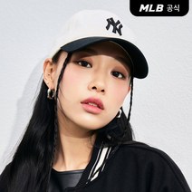MLB EXCLUSIVE 배색 언스트럭쳐 볼캡 NY (Black)