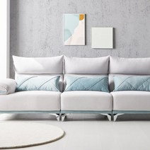 4인 조야원단 소파 1color, 그레이