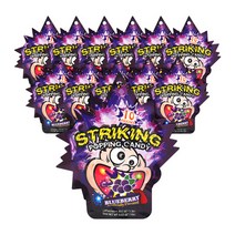 스트라이킹 팝핑캔디 블루베리맛, 15g, 12개