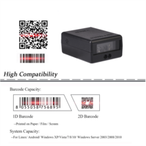 3d스캐너 3d스캔 바코드 스캐너 모듈 엔진 유선 임베디드 1D 2D QR 리더 (키오스크 용) RS232 USB 인터페이, 02 1D TTL