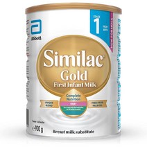 Similac 골드 팜오일 프리 첫 번째 신생아용 분유 씨밀락 영국분유직구 900g, 3묶음