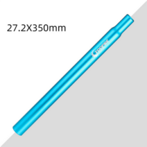 가변 싯포스트 mtb 25.4 27.2 28.6 30.8mm 350450mm 알루미늄, 에이-블루 27.2-350