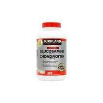 [Kirkland Signature] 커클랜드 시그니처 글루코사민 1500 mg 콘드로이친 1200 280 타블렛 152016