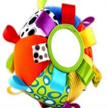 HY 플레이그로 딸랑이 촉각볼 아이장난감 천장난감 헝겊장난감