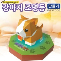 전도성테이프를 이용한 강아지조명등 만들기, 단품