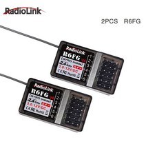 Radiolink-RC 자동차 보트용 내부 자이로 송신기 2.4GHz R4FGM R6FG R7FG RC4GS V3 T8FB T8S, 10 2pcs R6FG