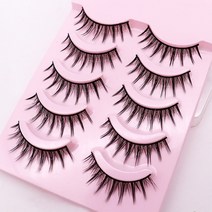 공연용속눈썹 착붙 아이돌 자석 자연스러운 인조 속눈썹 펌키트 little 5, 12mm, 브러시 황동