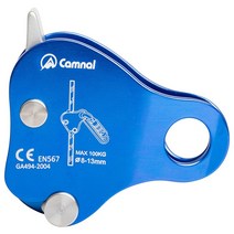 Camnal Safety Climbing Protective Ascender 220lb 등반 보호 장치 로프 그립 야외 등반 리깅 8-13mm 로프 파란색, 푸른