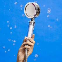 [JAJU/자주] 필터를 바꿔쓰는 수압 센 샤워헤드_실버, 기타, FR