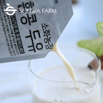 소화농장 국산 무첨가 흰콩두유 20팩 국산콩 두유, 150ml