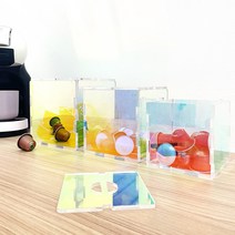 커피캡슐 홀로그램 상자 15cm LY-AB15, 커피캡슐 홀로그램 상자 15cm [LY-AB15]