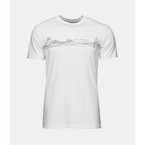 BLACK DIAMOND 블랙다이아몬드 데저트 라인 SS 티 MENS White MAMAP730228