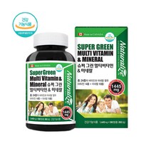 멀티비타민 앤 미네랄 멀티비타민미네랄 24종 멀티 종합비타민 복합 영양제 종합비타민제 여성 남성 온가족 종합영양제 대용량 (더하기몰 사은품증정), 알약케이스증정, 1개, 180정