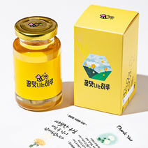 [꿀맛나는하루] 조문 조의 부의 장례식 장례 후 감사 꿀 답례품, 기본 꿀 + 선물세트 + 메세지카드, 1개, 160g