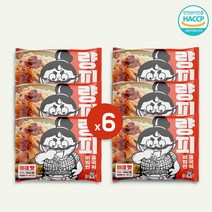 량피 마라비빔면 중국라면 밀키트 매운맛 6개입, 320g*6