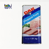 다크 초피드포크햄 1.81kg 부대찌개햄, 1