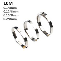 10M 18650 리튬 이온 배터리 니켈 시트 플레이트 8mm 0.10.120.15 니켈 스트립 테이프 커넥터 스폿 용접기 배터리 용접기, [03] 02x8mmx10m