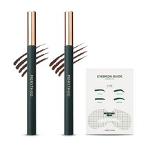 메리쏘드 릴타투 브로우펜 2개, 다크브라운 1개+내추럴브라운 1개+가이드 1개, 1개