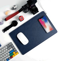 게이즈샵 [GAZE] PAD PRO 무선충전 마우스패드 Ver. 2, 브라운, 1개
