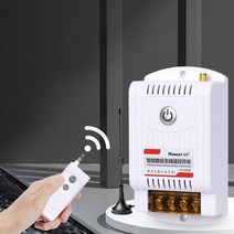 원격 전원 제어 모터 펌프 차단기 릴레이 컨트롤러 조종 5km 220V, 단일사이즈, 220V 2000m 원격제어 (단일)