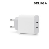벨루가 하이웨이브 40W 2port충전기 어댑터, 40W 충전기, 상세페이지 참조