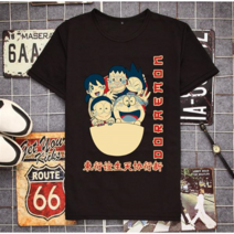 도라에몽 캐릭터 반팔티셔츠[2XS-4XL] 10종택1