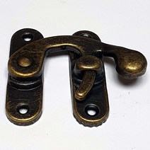 H 걸고리 52 1p/ 옛날 문고리 가방 상자 옷장 고가구 잠금장치 보수수리 목공예재료 인테리어장식소품