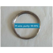 백금 와이어 및 전극 순도 99.99% 길이 10cm 직경 0.3mm 1.0mm, 04 0.6mmx10cm