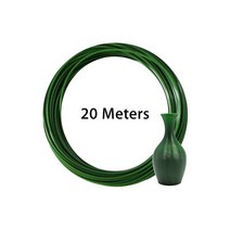 3D프린터 레진 필라멘트LeoPlas-1.75mm 10 및 20 미터 유연한 소프트 TPU 필라멘트 샘플 3D 프린터 소모품, 26 Emerald Green 20m