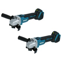 리벤토 충전 그라인더 RD-GS4 베어툴 휴대용 무선 충전 핸드 탈착 4인치 5인치 앵글, 2개