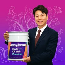 황소표 오일스테인 프리미엄 20리터, HP-008(흑단)