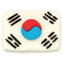10인용 태극기비누만들기 건곤감리 클레이 한글날 초등 엄마표미술 마을강사 6살