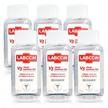 애경 랩신 V3 휴대용 손소독제 60ml, 6개