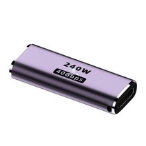 충전기 커넥터 고속 USB C OTG U-모양 스트레이트 앵글 남성-여성 B85B, 03 female straight