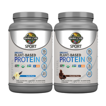 가든오브라이프 유기농 스포츠프로틴 식물성프로틴2종, 옵션1. 바닐라맛 806g