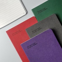 아이비스 A5 유선 양장 노트 라인 업무용 필기 느트, 레드