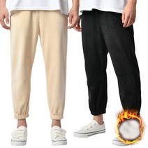 핫코드 겨울용 남자 골덴 기모 조거 팬츠