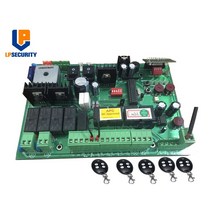 전원주택대문 전기 스윙게이트 LPSECURITY 24V DC 스윙 게이트 제어판10개, 8개의 리모컨