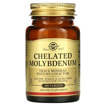 솔가 킬레이트 몰리브덴 150mcg 100정 Molybdenum
