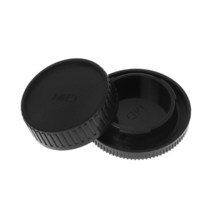 카메라 렌즈캡 랜즈캡 후면 렌즈 바디 캡 카메라 커버 세트 미놀타 MD X700 DF-1 용 먼지 나사 마운트 보호 플라스틱 블랙 교체, 02 3