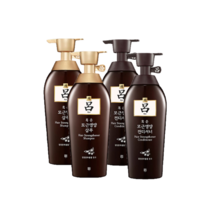 트윈스몰 [SHAMPOO] 국내산 100% 검정콩 추출물 함유 (려) 흑운 모근영양 (샴푸500ml+컨디셔너500ml)세트구성, 2세트