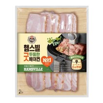 CJ 백설 햄스빌두툼한굿베이컨340g, 21개