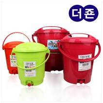 더죤 음식물쓰레기 배출용기 성중 5L 10L 20호 음식물쓰레통 가정용 업소용, 01.음식물배출용기 가정용5L(색상랜덤)