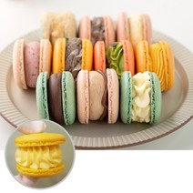 수제 마카롱 세트 맛집 택배 쿠키 전문점 선물 답례품, 마카롱 12개(15가지맛중 12개 랜덤)