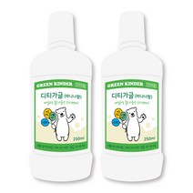 디티불소가글250ML 바나나향 식약처허가제품 매일하는불소 227ppm 합성성분 10무첨가 에코서트 USDA 할랄 코셔성분 첨가, 250ml x 2개(2입박스X1개)