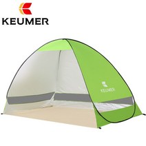 그늘막텐트 비치 원터치텐트 여름 감성 캠핑 방수 야외 에어, CHINA, Green tent long