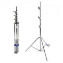 KUPO 155M HIGH BABY STAND/스튜디오 촬영장비 조명스탠드 라이트스탠드 방송조명 방송장비 영화 촬영장비 영화조명 스튜디