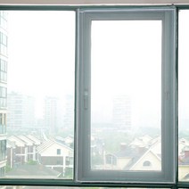 리브이마켓 탈부착 붙이는 벨크로 방충망 맞춤 셀프 창문 찍찍이 모기장, 1개
