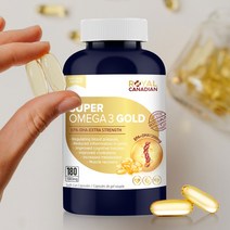 로얄캐네디언 슈퍼 오메가3 골드 1303mg 180캡슐 1병 캐나다 항공특송, 1개
